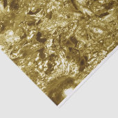 Abstraktes GOLD-Muster + Text / Foto Seidenpapier (Ausschnitt)