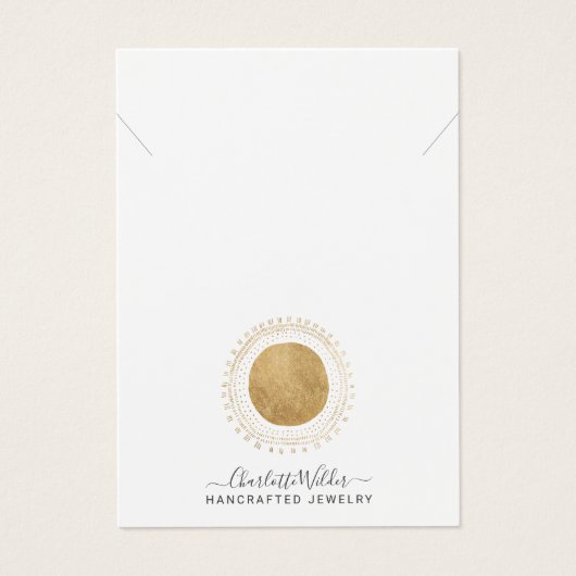 Abstraktes Gold Sun handgefertigte Imitate Fotolei (Vorderseite)