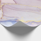 ABSTRAKTES GOLD-WRAPPPAPIER FÜR MARBLE GESCHENKPAPIER (Ecke)