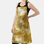 Abstraktes Golddreieck Schürze (InSitu)
