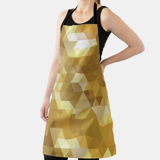 Abstraktes Golddreieck Schürze (InSitu)