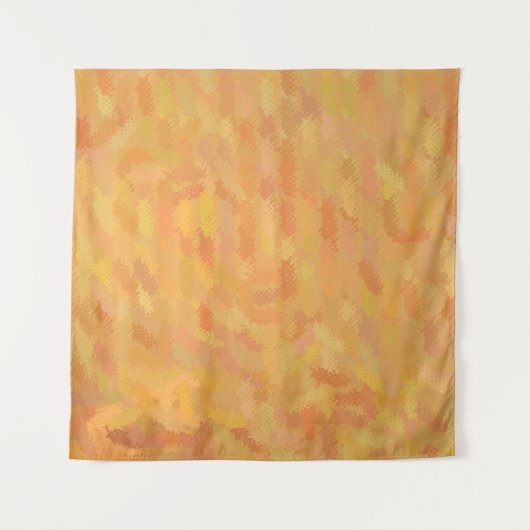 Abstraktes Golden Hawaiian Tapestry Wandteppich (Vorderseite (Horizontal))