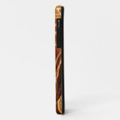 Abstraktes Golden Neon Blume iPhone 5 Fall Case-Mate iPhone Hülle (Hinten/Links)