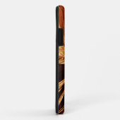 Abstraktes Golden Neon Blume iPhone 5 Fall Case-Mate iPhone Hülle (Hinten/Rechts)