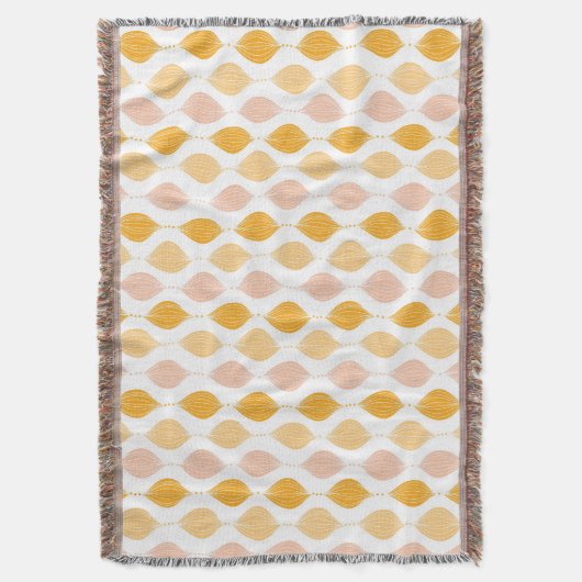 Abstraktes goldenes Ogemuster Decke (Vorderseite Vertikal)