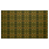 abstraktes goldenes Strudelmuster Stoff (Fat Quarter (45,7 x 55,9 cm))