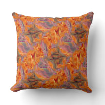 Abstraktes goldenes Tamarin mit gekreuzten Beinen