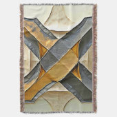 Abstraktes Goldmetall-Design Decke (Vorderseite Vertikal)