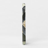Abstraktes Goldmetalldesign Case-Mate iPhone Hülle (Hinten/Links)