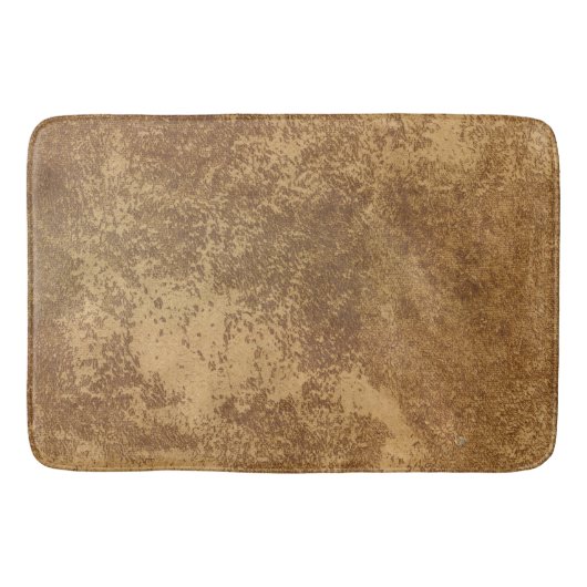 Abstraktes Goldpapier Badematte (Vorderseite)