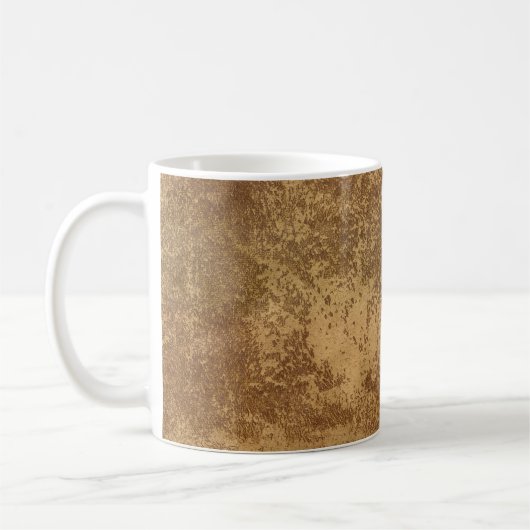Abstraktes Goldpapier Kaffeetasse (Links)