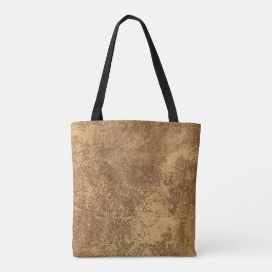 Abstraktes Goldpapier Tasche (Rückseite)