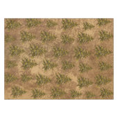 Abstraktes Goldpapier und funkelnd Goldbaum Tischdecke (Vorderseite (Horizontal))