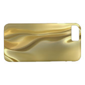 abstraktes Goldsatin Case-Mate iPhone Hülle (Rückseite (Horizontal))