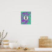 Abstraktes Gorilla-Plakat Poster (Küche)