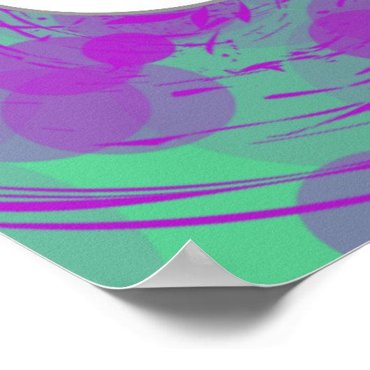 Abstraktes Gorilla Poster (Ecke)