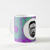 Abstraktes Gorilla-Tasse Kaffeetasse (Vorderseite Links)