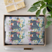 Abstraktes Gorilla Tissue Paper Seidenpapier (Geschenk)