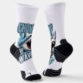Abstraktes Graffiti Design Socken (Gewinkelt)