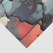 Abstraktes Graffiti Frauen Gesicht Dekoratives Pap Seidenpapier (Ausschnitt)