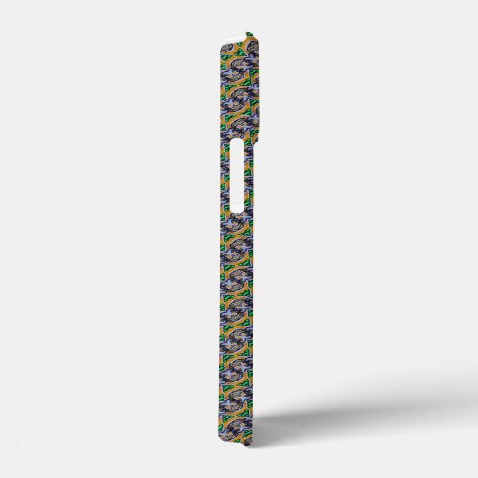 Abstraktes Graffiti-Muster Case-Mate iPhone Hülle (Rückseite / Rechts)