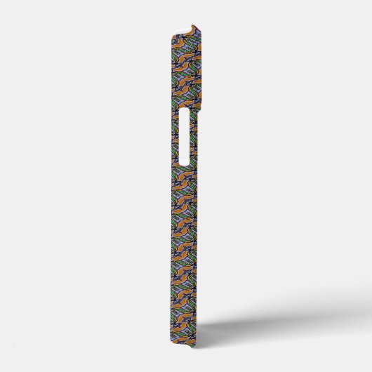 Abstraktes Graffiti-Muster Case-Mate iPhone Hülle (Rückseite / Rechts)