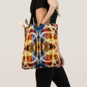 Abstraktes Graffiti-Muster Tasche (Von Nahem)