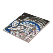 Abstraktes Graffiti-Ziegelstein-Wand-Blau, Rot und Fliese (Seite)