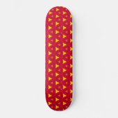 Abstraktes Grafikdesign Skateboard (Vorderseite)