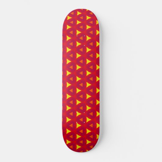 Abstraktes Grafikdesign Skateboard (Vorderseite)