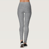 Abstraktes Grafikmuster Leggings (Rückseite)
