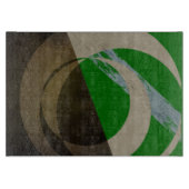 Abstraktes grafisches Ausschnitbrett Schneidebrett (Vorderseite)