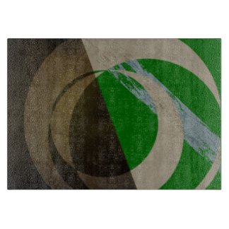 Abstraktes grafisches Ausschnitbrett Schneidebrett