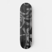 Abstraktes Grafitti-Muster Skateboard (Vorderseite)