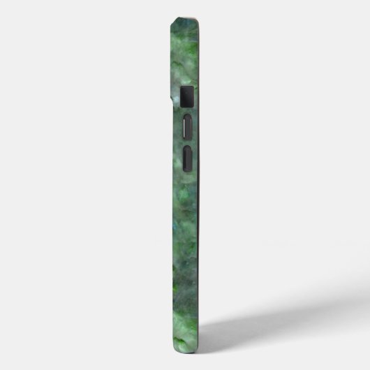 Abstraktes Granit-Monogramm Case-Mate iPhone Hülle (Rückseite / Links)