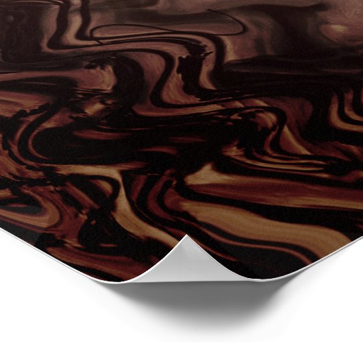 Abstraktes Gras Poster (Ecke)