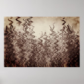Abstraktes Gras Poster (Vorne)
