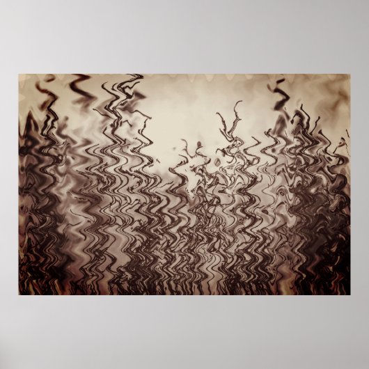 Abstraktes Gras Poster (Vorne)