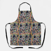 Abstraktes Gras Schürze (Vorderseite)