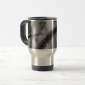 Abstraktes Gras Travelmug Reisebecher (Vorderseite Links)