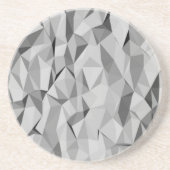 abstraktes Graumuster Untersetzer (Vorne)