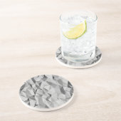 abstraktes Graumuster Untersetzer (Seite)