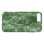 Abstraktes Green Water iPhone 8/7 Plus Tough Case (Rückseite (Horizontal))