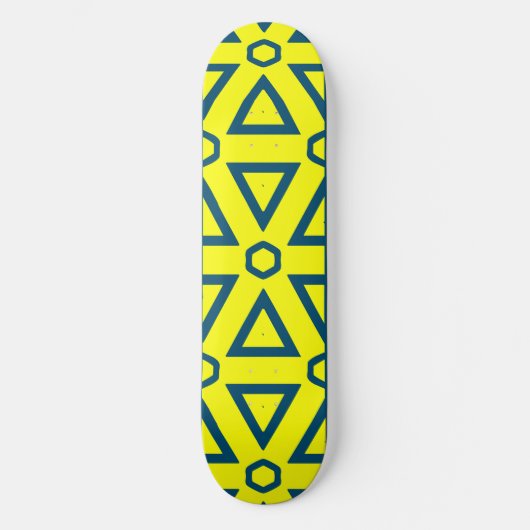 ABSTRAKTES GRID - SKATEBOARD (Vorderseite)