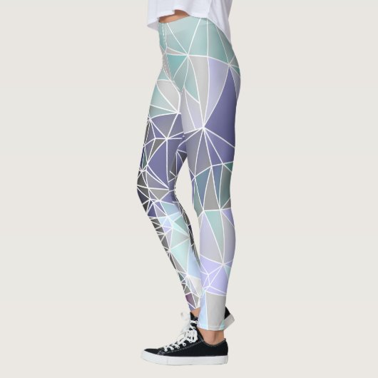 Abstraktes großes Ding Leggings (Links)