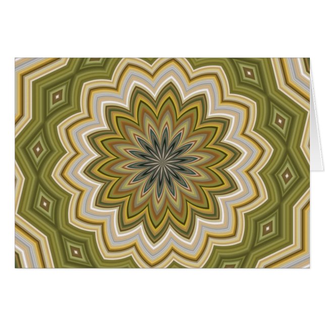 Abstraktes Grün (Vorderseite (Horizontal))