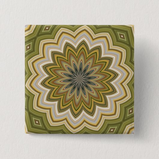 Abstraktes Grün Button (Vorderseite)