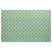 Abstraktes Grün des Watercolor, blau Stoff (Yard (91,4 cm))