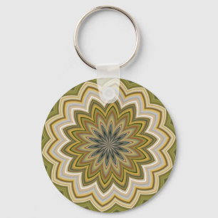 Abstraktes Grün Schlüsselanhänger