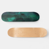 Abstraktes Grün Skateboard (Horizontal)